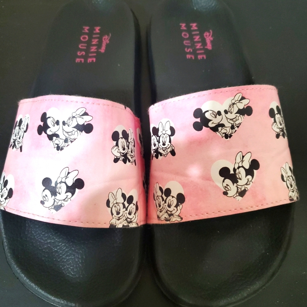 Mickey and Minnie Mouse slides